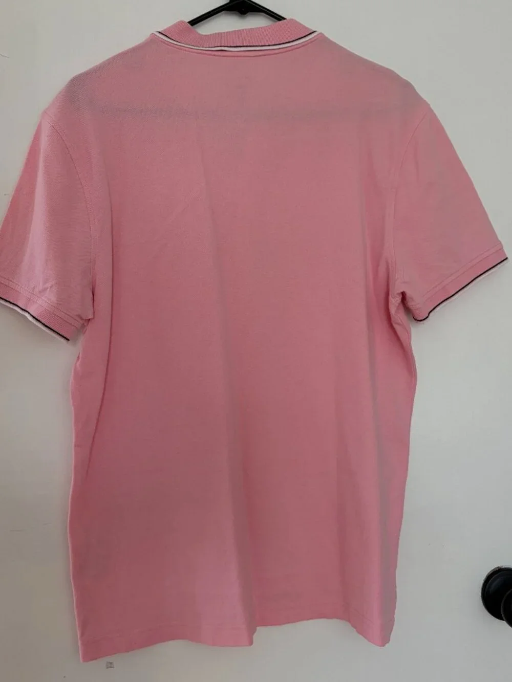 J. Crew Men's Pink Polo - M